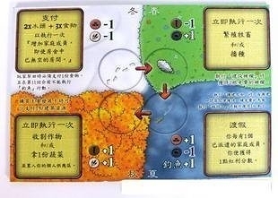 『高雄龐奇桌遊』 農家樂：四季擴充 Agricola: Through the Seasons 繁體中文版 正版桌上遊戲專賣店