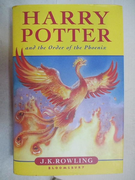 【書寶二手書T1／一般小說_CQO】Harry Potter and the Order of the Phoenix_Rowling， J. K.