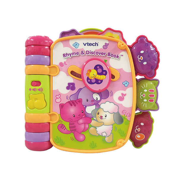 Vtech 動物世界音樂翻翻書~粉