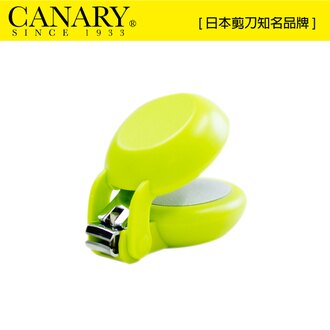 【日本CANARY】HARAC安心剪刀-蘋果綠 易於抓握且形狀穩定的指甲刀穩定的手柄設計