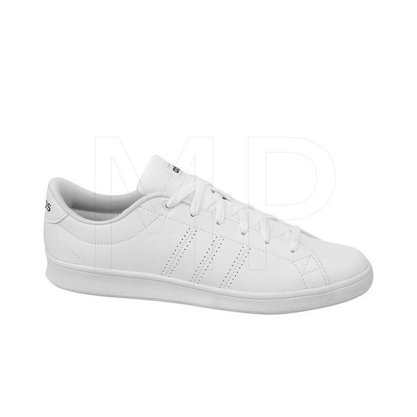 ADIDAS ADVANTAGE CLEAN QT 女鞋皮革白 