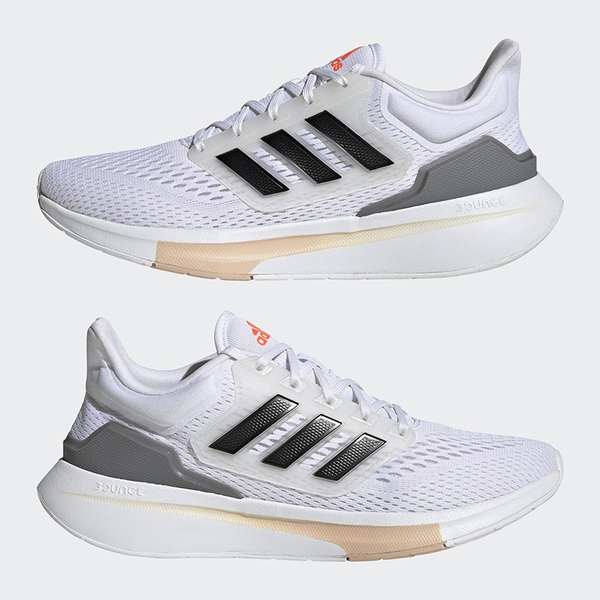 ADIDAS EQ21 RUN 女鞋 慢跑 Bounce中底 避震 透氣 輕量 白【運動世界】H00540 product thumbnail 8