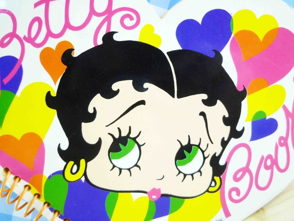 【震撼精品百貨】Betty Boop_貝蒂~便條本-愛心 product thumbnail 3