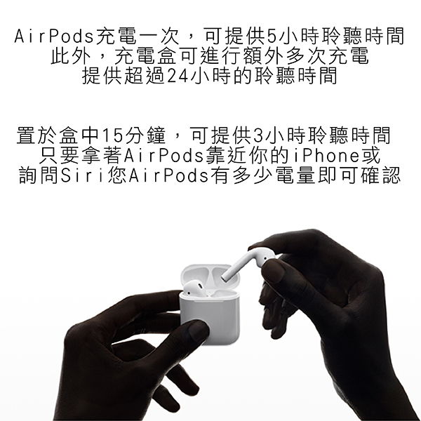 現貨免運 AirPods搭配有線充電盒 2代 台灣公司貨 當天出貨 Apple iPad 藍芽無線耳機 原廠供應