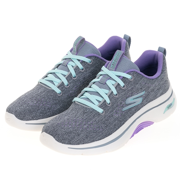 Skechers Go Walk Arch Fit 2 休閒鞋 女鞋 灰紫 輕量 健走鞋 運動鞋 125311GYLV