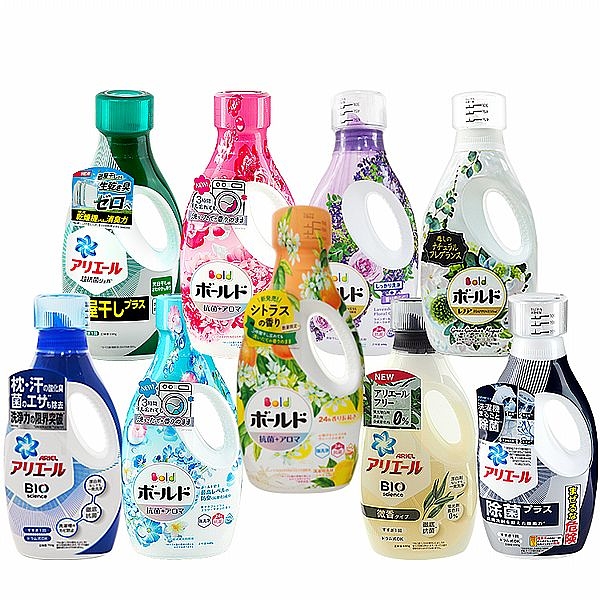 日本P&G ARIEL超濃縮抗菌洗衣精／Bold除臭香氛洗衣精(1罐入) 款式可選【小三美日】 D752091