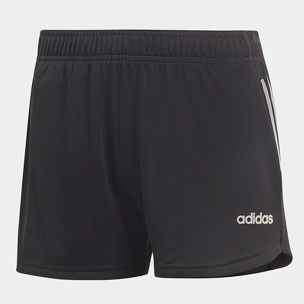 【現貨】ADIDAS D2M 3-STRIPES 女裝 短褲 慢跑 訓練 排汗 透氣 反光細節 黑【運動世界】DS8725