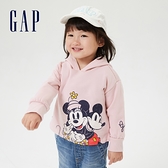 Gap女幼童 Gap x Disney 迪士尼系列刷毛休閒上衣 737290-米妮圖案