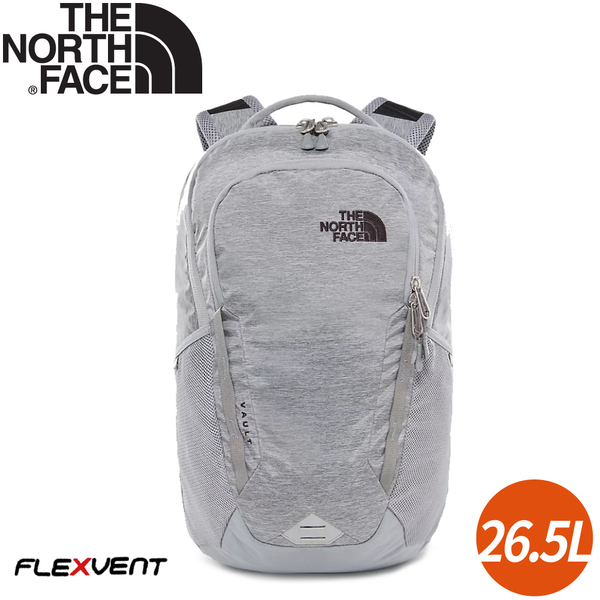 【The North Face 26.5L VAULT 後背包《灰》】3KV9/電腦包/書包/15吋筆電包/後背包