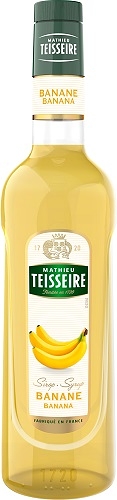 teisseire 糖漿果露-香蕉風味 banana syrup 法國頂級天然糖漿 700ml【良鎂咖啡精品館】