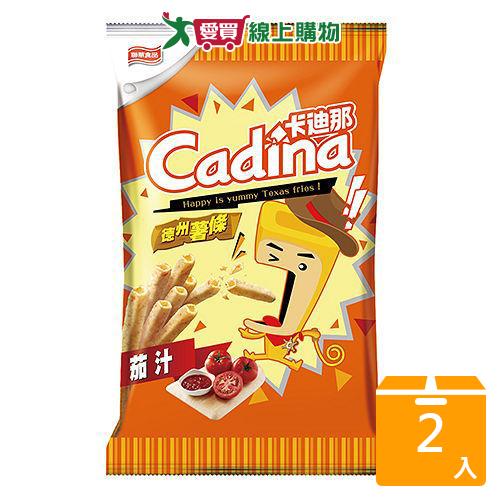 卡迪那德州薯條茄汁超大包90G【兩入組】【愛買】