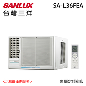 【SANLUX三洋】4-6坪定頻窗型冷氣 SA-L36FEA/R36FEA (左吹/右吹) 含基本安裝