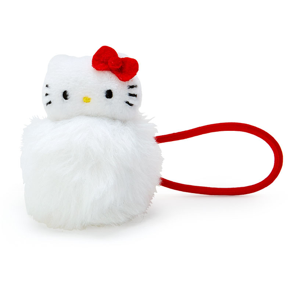 【震撼精品百貨】Hello Kitty 凱蒂貓~三麗鷗 KITTY造型髮束/髮綁-毛球#17087