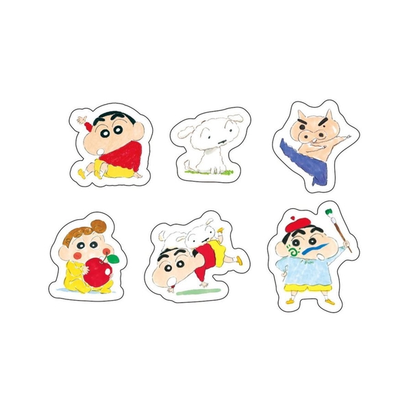 【震撼精品百貨】蠟筆小新_Crayon Shin-chan~蠟筆小新貼紙組附袋-水彩*59838 product thumbnail 2