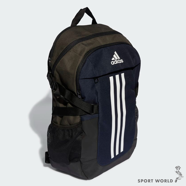 Adidas 後背包 多隔層 藍綠【運動世界】IK4352 product thumbnail 4