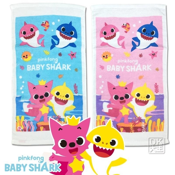 碰碰狐 BABY SHARK 鯊魚寶寶童巾 兒童毛巾【DK大王】 product thumbnail 4