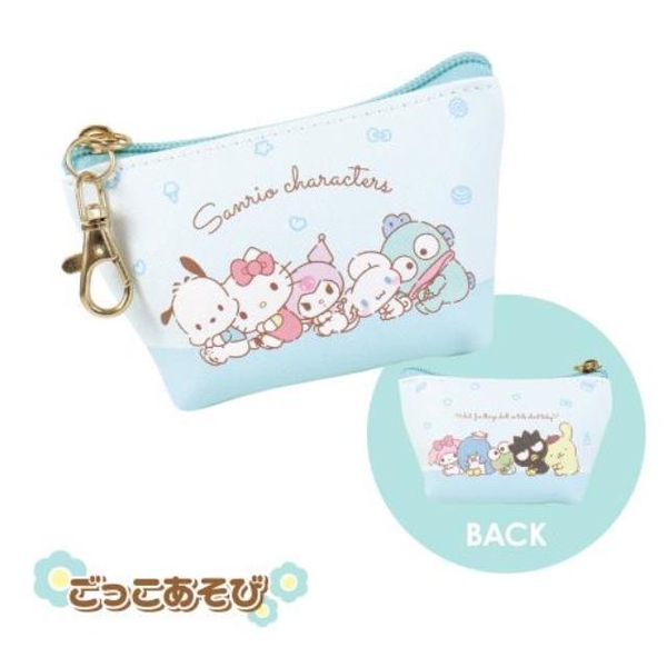 小禮堂 Sanrio 三麗鷗 皮質迷你船型零錢包 大集合 product thumbnail 6