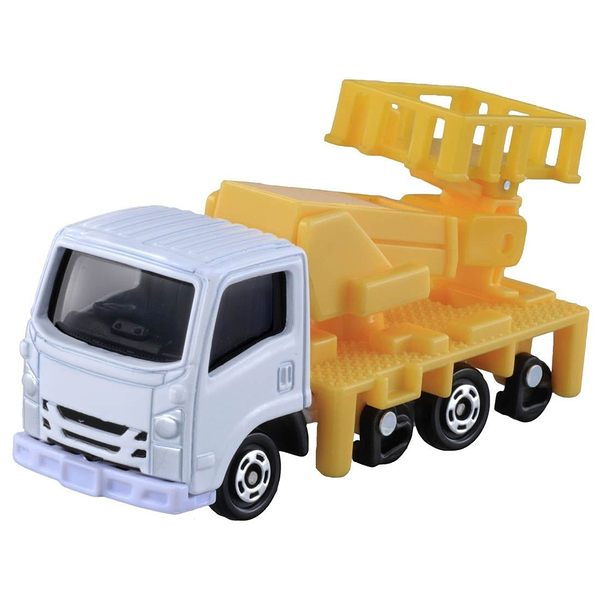 【震撼精品百貨】 TOMICA多美~多美小汽車NO.017 ISUZU ELF道路工程車*22823