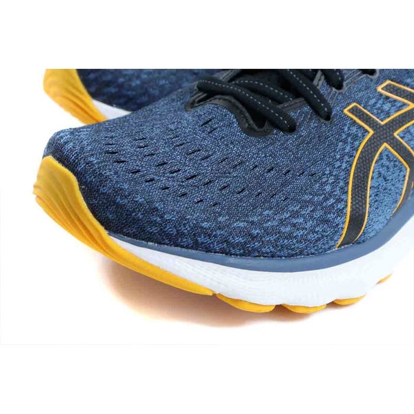 亞瑟士 ASICS GEL-NIMBUS 24 運動鞋 慢跑鞋 藍/橘 男鞋 超寬楦(4E) 1011B363-403 no599 product thumbnail 5