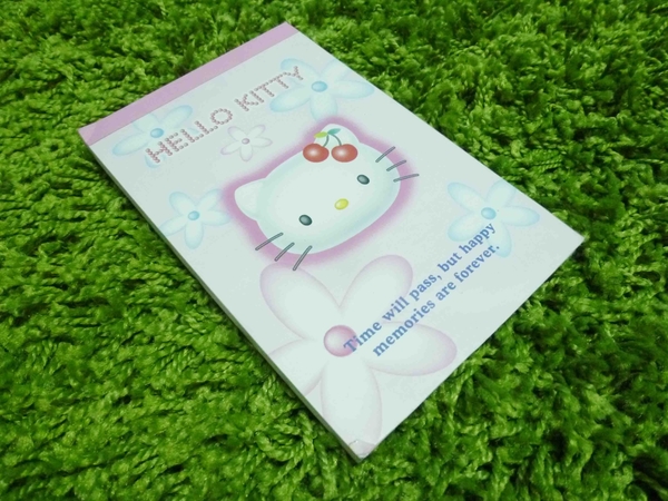 【震撼精品百貨】Hello Kitty 凱蒂貓~造型便條紙-櫻桃圖案【共1款】 product thumbnail 2