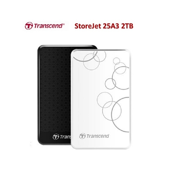 創見 Transcend StoreJet 25A3 1TB(TS1TSJ25A3) USB3.0 2.5吋行動硬碟