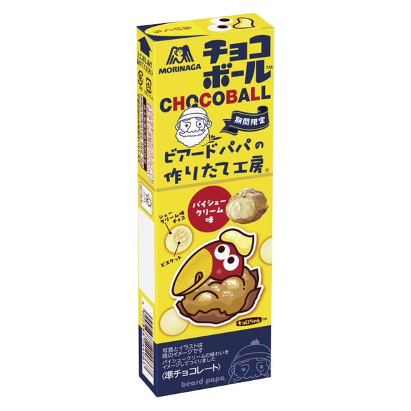 【豆嫂】 日本零食 森永 大嘴鳥巧克力球(奶油泡芙) product thumbnail 2