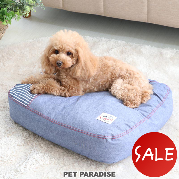 【PET PARADISE 寵物精品】 PP 牛仔棉質懶骨頭睡床 (55x45cm) 寵物睡床