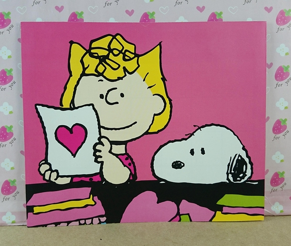 【震撼精品百貨】史奴比Peanuts Snoopy ~卡片_粉_綠