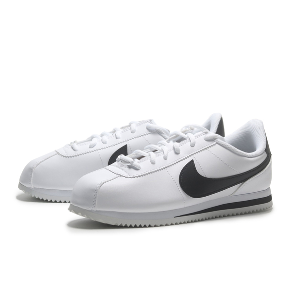 NIKE 休閒鞋 CORTEZ BASIC SL GS 白黑 鐵牌 阿甘鞋 大童 女 904764-102