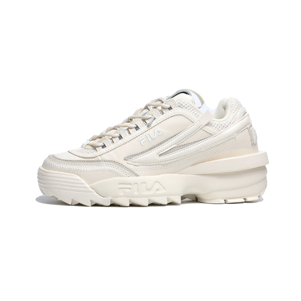 FILA 休閒鞋 老爹鞋 DISRUPTOR II EXP 米白 增高 女 5C609W100 product thumbnail 4