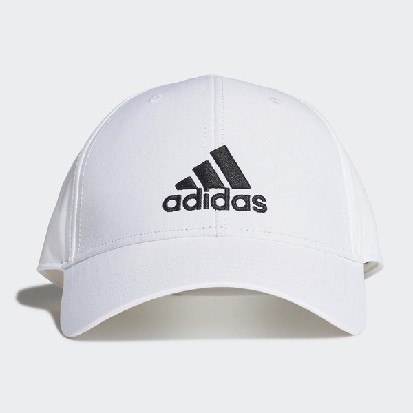 Adidas Baseball Cap 帽子 老帽 休閒 遮陽 涼感 抗紫外線 刺繡 白【運動世界】FK0899