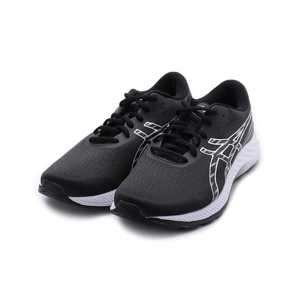 ASICS GEL-EXCITE 9 避震慢跑鞋 黑白 1011B337-002 男