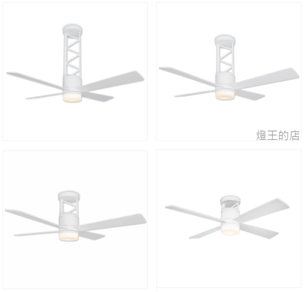 【燈王的店】 酷必客 DC吊扇 52吋塔樓吊扇+LED 17W燈具 附遙控器 52TCNF-L 四款可選