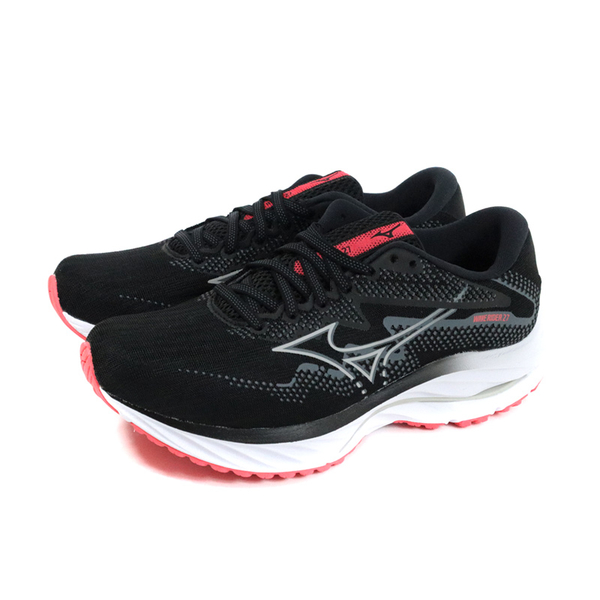 Mizuno WAVE RIDER 27 SW 美津濃 慢跑鞋 運動鞋 黑 女鞋 J1GD230672 no234