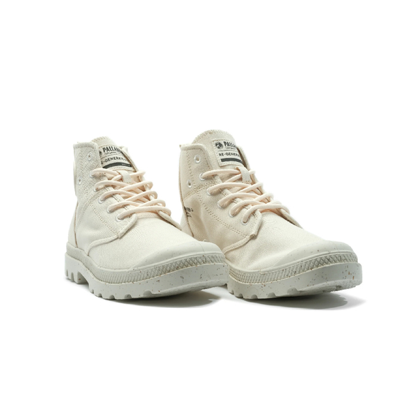 Palladium Pampa Hi Re Generate 男女 白色 高筒 有機棉 帆布 休閒鞋 79128-180 product thumbnail 2