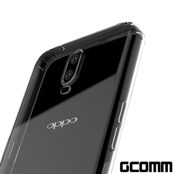 GCOMM OPPO R17 Pro 清透圓角防滑邊保護套 Round Edge