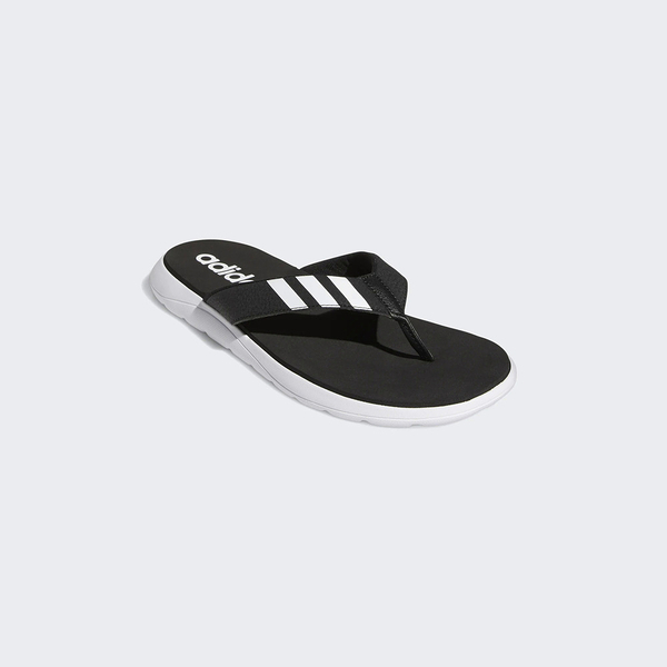 ADIDAS 愛迪達 Comfort Flip Flop 男款 人字拖 夾腳拖 休閒 夏日 黑白 EG2069