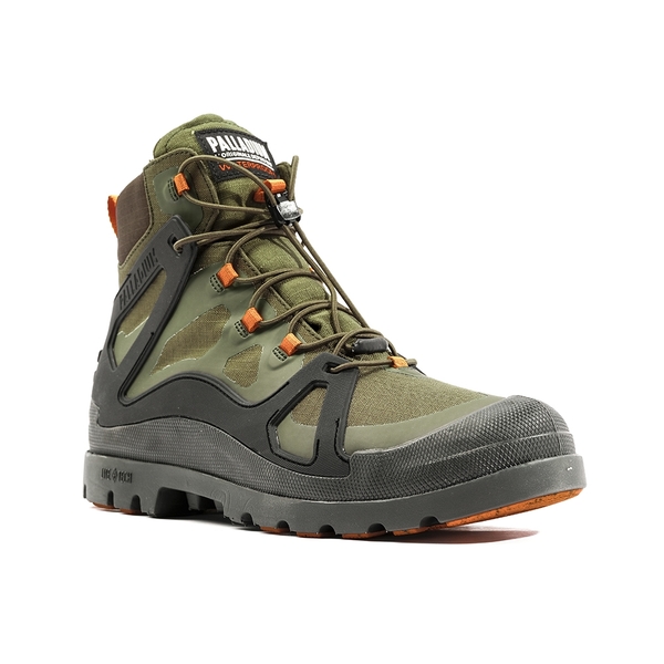 PALLADIUM PAMPA LITE+ CAGE WP+ 快穿 防水靴 男 軍綠 08845-325 穿搭 高筒 product thumbnail 2