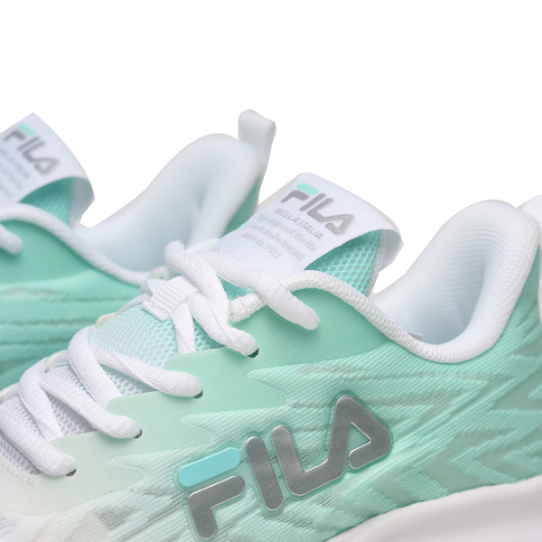 FILA 休閒鞋 基本款 慢跑鞋 白綠漸層 女 5J924W611 product thumbnail 2