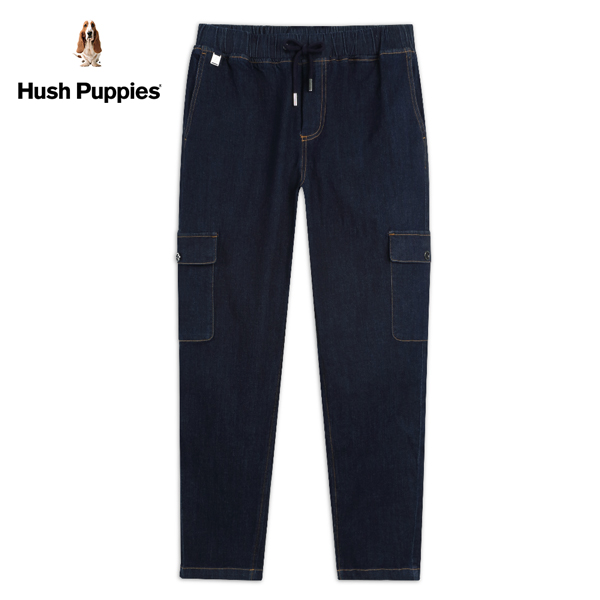 Hush Puppies 長褲 女裝側貼帶腰鬆緊綁帶牛仔褲 product thumbnail 2