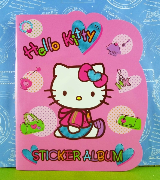 【震撼精品百貨】hello kitty 凱蒂貓~貼紙本~側坐【共1款】