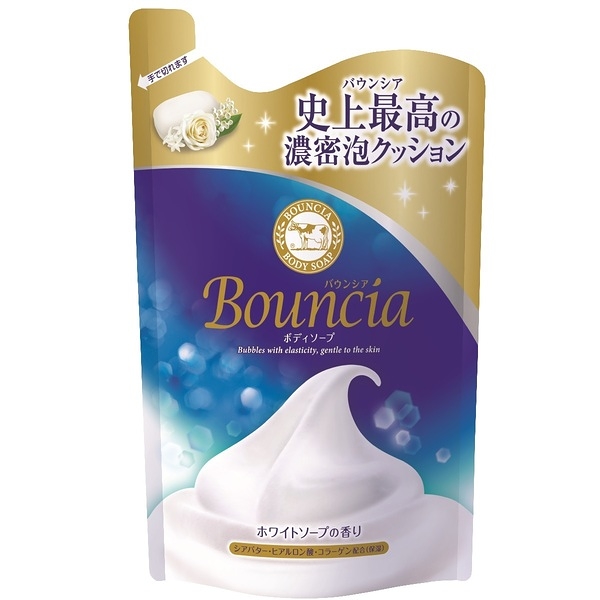 日本原裝進口 牛乳石鹼 美肌滋潤沐浴乳補充包 (優雅花香型) 360ml*21包/箱