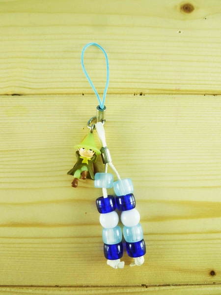 【震撼精品百貨】慕敏嚕嚕米家族_Moomin Valley~手機吊飾-藍珠阿金