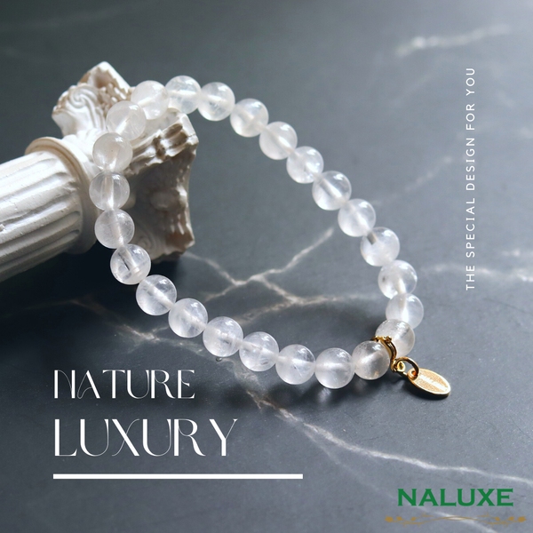 【Naluxe】白水晶白幽靈開運手鍊(水晶之王招正財淨化磁場) product thumbnail 2