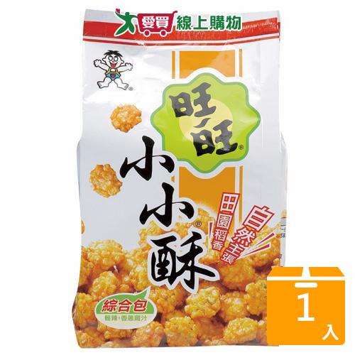 旺旺小小酥綜合包-輕辣+香蔥雞汁口味150g【愛買】