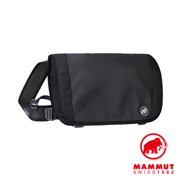 Mammut 長毛象 Messenger Round 運動筆電單肩背包 14L 黑色 #2520-00550