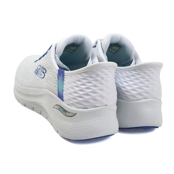 SKECHERS Slip-ins ArchFit 休閒運動鞋 女鞋 白色 150066WWBL no828 product thumbnail 3