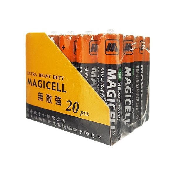 MAGICELL 無敵強電池4號(1.5V)20入【小三美日】※禁空運