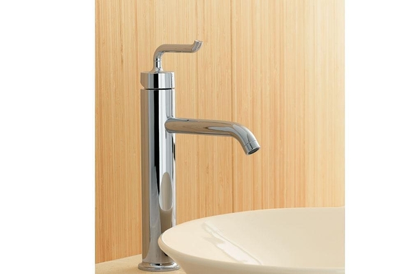 【麗室衛浴】美國 KOHLER Purist® 系列 加高面盆龍頭 K-14404-4A-CP