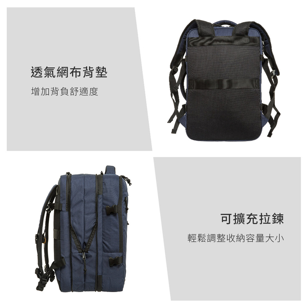 【OUTDOOR】(促銷價) 悠遊寰旅-17吋筆電後背包-黑色 OD101132BK product thumbnail 6